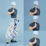Laos Jujutsu Kaisen Satoru Gojo 3-pealine skulptuur GK-kuju Anime lisatarvik Lauaarvuti korpuse kaunistus 2D Trendikas m&auml;nguasi Kingitused