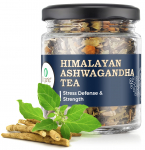 ORGAANILINE Himaalaja Ashwagandha tee (75 g) | Orgaaniline taimne immuunsuse tugevdaja | V&auml;he kofeiini, kunstlike maitseaineteta | Lisatud kurkumi ja C