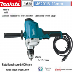 Makita M6201B Elektriline puur/kruvikeeraja CN pistikuga (adapter kaasas)
