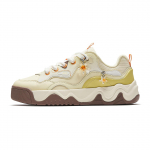 Anta Low top Vintage Skateboard Shoes Women's Cream Yellow 122618036-2 39