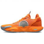 Li Ning All City 12 Comfortable And Trendy Slip Resistant Abrasion Resistant Low top Basketball Shoes Men's Orange ABAU015-13 43.5