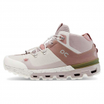 On Cloudtra Comfortable Round Toe Cushioning Mid top Mountaineering Shoes Women's Beige Pink 53.99054 38