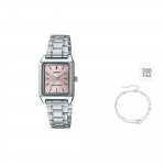 CASIO Naiste Roosa Kell LTP-V007D-4E- Pink