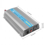 1000W v&otilde;rguga &uuml;hendatav inverter MPPT puhta siinuslainega 22-50VDC p&auml;ikese sisend AC90-140V v&auml;ljund P&auml;ikeseinverter 12V p&auml;ikesepaneelile USA h&otilde;be