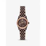 Michael Kors Petite Lexington Pav&eacute; Espresso-tooniga k&auml;ekell MK4844 &scaron;okolaad