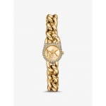 Michael Kors Petite Pav&eacute; kuldse tooniga ketiga k&auml;ekell MKO1067 kuld