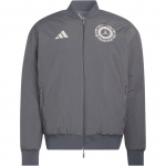 Adidas Mercedes-AMG Vormel 1 meeskonna Silver Series Kahepoolne soe puuvillane jope Meeste jope KR3572 M