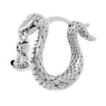 Vivienne Westwood Albane Madu Saturni Ripats Messingist K&otilde;rvar&otilde;ngad Unisex K&otilde;rvar&otilde;ngad Vintage-H&otilde;be 62030090-02P017 F,Silver
