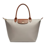 Longchamp Le Pliage Original Suure Mahutavusega Nailonist T&otilde;mblukuga Kotid Naiste T&otilde;mblukuga Kotid Pebble 1899089349 Basic Set (Bag)