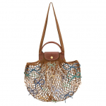 Longchamp Le Pliage V&otilde;rkdisain Kl&otilde;pskinnitus L&otilde;uendist &Otilde;lakott T&otilde;mblukuga Kotid Unisex Mitmev&auml;rviline 10121HJB004 Basic Set (Bag)