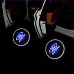 Uus 2026 Auto Kleebis LED Auto Ukse Tervitusvalgusti Projektori Lamp Ford Mustang Shelby Focus Fusion Transit Fiesta Mondeo Explor jaoks gray