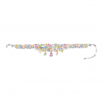 Swarovski Gema Muster Disain Messingist Kaelakee Naiste kaelakee V&auml;rviline 5692418 Box (Random Color)