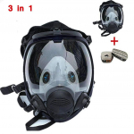 T&auml;isn&auml;oline suure suurusega gaasimask Lai vaatev&auml;li Kogu n&auml;o gaasimask