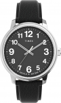 Timex Easy Reader Bold Kvarts Must T&auml;hikuga K&auml;ekell TW2V21400 Meeste must