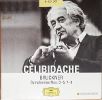 CD SERGIU CELIBIDACHE STUTTGART RADIO Bruckneri s&uuml;mfooniad 35 79 002894775136 Deutsche Grammo 2004 Euroopa Klassikaline Kasutatud