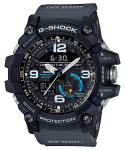 Casio meeste roostevabast terasest 200M veekindel digitaalne l&ouml;&ouml;gikindel kvartsikell GG-1000-1A8 must
