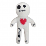 Voodoo nukk Loominguline multikakujuline pl&uuml;&uuml;sist m&auml;nguasi Halloweeni voodoo nukk Armas t&auml;idisega nukk Kingitused lastele ja t&auml;iskasvanutelezz55