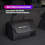 Auto pagasiruumi korralduskast Mercedes Benz AMG A B C E G CLA W211 W203 W204 jaoks Suure mahutavusega Kokkupandav Hoiustamiseks Korrastamiseks Ladustamiskott must