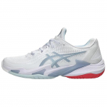 Asics Court FF 3 Mugav istuvus Toetavad Tennisejalatsid Unisex toss Valge Sinine 1042A220-107 39.5