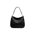 Coach Cary 33 &Uuml;hev&auml;rviline T&otilde;mblukuga Metallpandlaga Klassikaline C-logo Krokodillimustriga Nahast T&otilde;mblukuga K&auml;e-&otilde;lakott Naiste kotid Must CC435-B4BK Basic Set (Bag+Dust Bag)