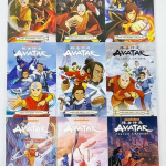 Avatar:Avatar: The Last Airbender Hooaeg 1 &Uuml;heksa raamatut + Hooaeg 2 &Uuml;heksa raamatut Ingliskeelne raamat Ameerika koomiksid Tegevuskom&ouml;&ouml;dia fantaasialugu season2 9 books