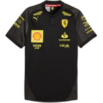 Puma Scuderia Ferrari Team Monza Forever Better Drycell Mugav Pehme Nahas&otilde;bralik L&uuml;hikeste Varrukatega T-s&auml;rk Meeste Topid Must 763880-01 2XL