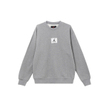 Jordan Essentials Logo &uuml;mara kaelusega pikkade varrukatega dressipluus meestele, hall, FB6935-091 S gray