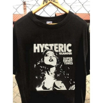 Hysteric Glamour 90ndate Retro stiilis s&ouml;ehalli kordustr&uuml;kiga T-s&auml;rk meestele naistele graafilise tr&uuml;kiga l&uuml;hikeste varrukatega s&auml;rk unisex meestele naistele suvine S mitmev&auml;rviline