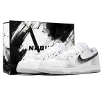 Nike Dunk Misty Shadow, Ostukott Madalad T&otilde;mblukuga Tennised Meeste Valge Hall 355152-106(Team1817-SBOX) 40.5 white