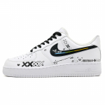 Nike Air Force 1 Prindi Kogu 2.0 Kerged Madalad Rula Kingad Unisex Must Valge CW2288-111(Team241-2.0) 40