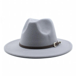 Briti stiilis viltjazzfedora m&uuml;ts 59-61CM suurus Panama Trilby m&uuml;tsid naistele meestele h&auml;rrasmehele pulmapeo m&uuml;ts M(56-58CM) hall v&auml;rv