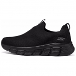 Skechers Bobs B Flex Mugavad Hingavad Vastupidavad Madalad Vabaajajalatsid Meeste tossud Must 118107-BBK 42