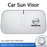 Auto esiklaasi p&auml;ikesekaitse visiir UV-kaitsekate Nissan X-Trail Qashqai Kicks T31 T32 Juke J10 J11 Tiida Altima jaoks