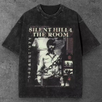 Meeste Retro &Otilde;udusm&auml;ngu Graafikaga &Uuml;legabariidiline T-s&auml;rk Must Grunge Stiil S-2XL L mitmev&auml;rviline