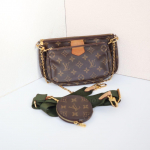 [Kasutatud] Multi Pochette Accessoires Kett Monogram Viis-&uuml;hes Kombinatsioonikott Kaetud L&otilde;uend Nahk Mahjongikott K&auml;e all K&auml;sikott - V&auml;ga Hea #1EBTH1T ONE SIZE