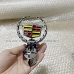 AADI1 1 tk 3D metallist auto esikatte kapoti embleemi kleebis Cadillac ATS CTS Escalade SRX XTS XT5 STS CT5 CT6 BLS Deville'i jaoks