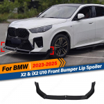 BMW X2 & IX2 U10 2023 2024 2025 Autole Eesmise Kaitseraua Huule Spoiler Jagaja V&auml;lised Autode Osad Kaitse Tarvikud Kerekomplekt Difuusor gloss black