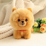 Elutruu Kawaii kohev koera pehme m&auml;nguasi simulatsioon kutsika mudel pehme nukk v&auml;ike chow pomeranian corgi yorkie plush kingitus t&uuml;drukule 20cm