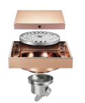 Koha vannitoa deodorandi s&uuml;damik p&otilde;randatrappide &auml;ravoolu p&otilde;randatrappide roosakulla kollektsiooni p&otilde;randatrappide (rose gold,Brass) roosa kuldne v&auml;rv