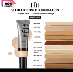 TFIT SLEEK FIT KATTEPUUDER 30g N01/N02/N4.5/N05/N11, Sile matt tekstuur, Kauap&uuml;siv alusmeik, Korea kosmeetika, Korea meik N02 NUDE beige
