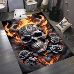 1 tk must kolju vaip libisemiskindel vaip p&otilde;randamatt terrassile, aeda, hoovi, magamistuppa, elutuppa Stiilne elutoa ja magamistoa sisustus libisemisvastane m&auml;ngum 80cm x 120cm