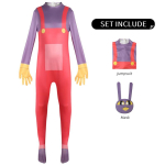 H&auml;mmastav Digitaalne Tsirkus Pomni Cosplay Kost&uuml;&uuml;m veidrikute tsirkus Jax Karnevali &Uuml;likond Caine Halloweeni Kost&uuml;&uuml;mid Maskeraadim&auml;ng 150 pink