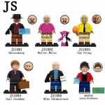 Breaking Bad Mini tegevuskujud MB1025 5-osaline ehitusklotside komplekt 6 pcs
