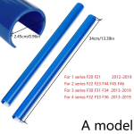 Auto esiv&otilde;re dekoratiivliistud BMW 1 2 3 4 5 6 7 seeria F30 F31 F32 F33 F34 F36 F20 F21 F22 F23 F10 F11 F07 F06 F12 F13 F01 jaoks A model Blue blue