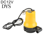 DC 12/24V mini sukelveepump Puhas basseini aia kastmise pilsit&ouml;&ouml;riist 12V kollane