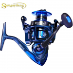 SOUGAYILANG reisip&uuml;&uuml;girull 13+1BB spinningurull tasuta tagavara grafiitpooliga ZM2000