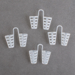 4* Norskamisvastane Silikoonist norskamisvastane nina laiendaja Apnoe abivahend norskamist peatav ninaklamber