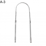 Roostevastane roostevabast terasest keelekaabits puhastusvahend V&auml;rske hingehoidja Suuh&uuml;gieen karbiga A roosa kuldne v&auml;rv