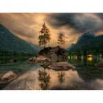 T&auml;is&uuml;mmargune puur Teemanttikandid Lightning Thunder DIY Teemantmaal Ristpistes Rhinestone 20X30CM