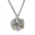 NOA [G8319] - disainerkaelakee 'Sissi' lilla roheline lilla